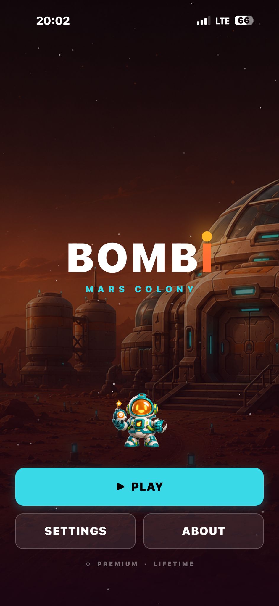 Bombi main menu